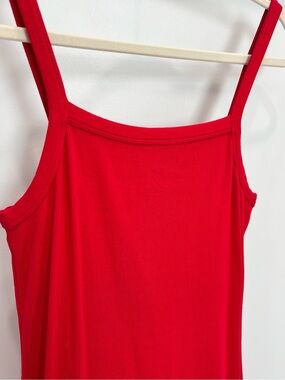 NWT - LOFT Vibrant Red Sleeveless Dress